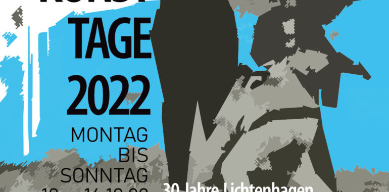 Schnell-Kunst-Tage-Vernissage mit Roman Guski und dem Thema: Das Pogrom von Rostock-Lichtenhagen –  Kontext und Folgen der rassistischen Gewalt