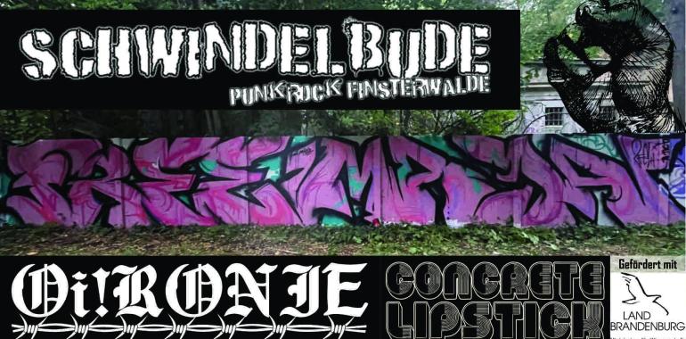 live Oi!ronie, Schwindelbude & Concrete Lipstick